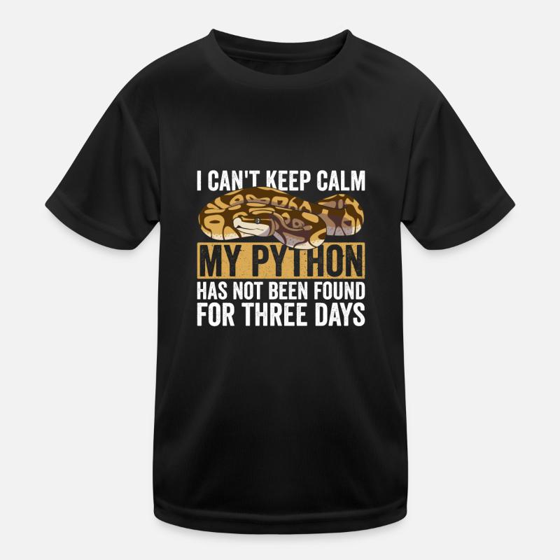 Königspython Banana Ball Python Kids Functional T-Shirt