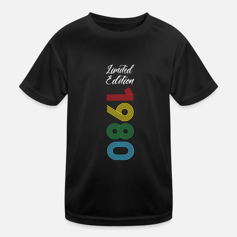 Édition limitée 1980 T-shirt sport Enfant