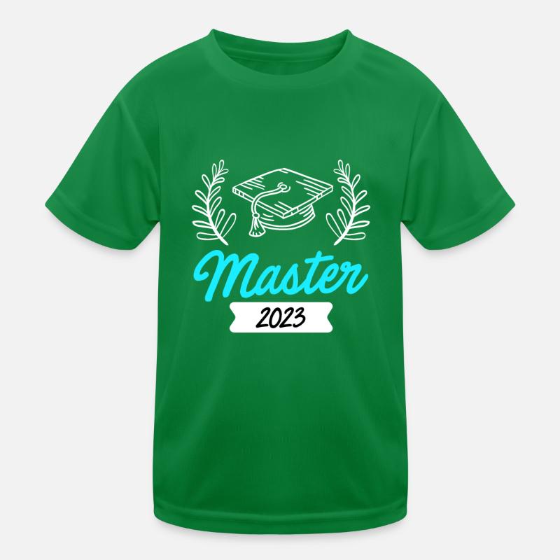 Master 2023 Master's Degree Programme Master's Degree Kids Functional T-Shirt