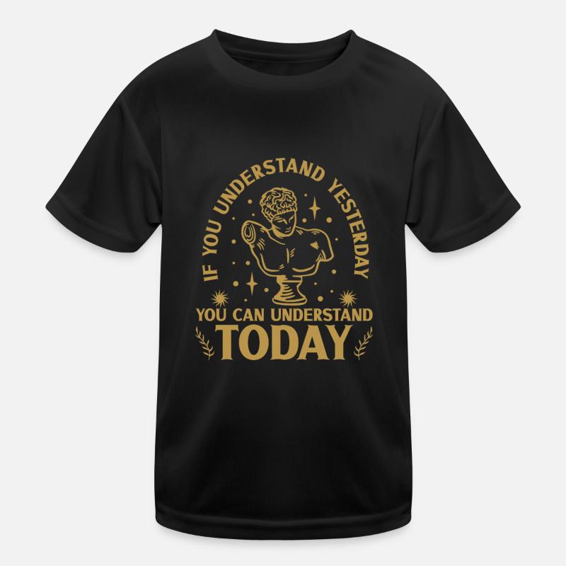 History historian History Kids Functional T-Shirt