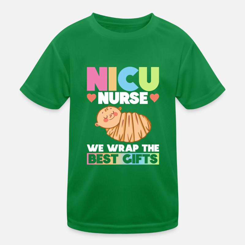 Kinder Krankenschwester Säugling Pädiatrie Kinder Funktions-T-Shirt