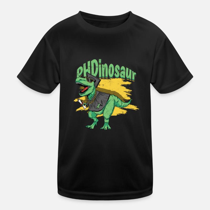 Doktorand PhD -Dinosaurier Philosophie PhD Kinder Funktions-T-Shirt