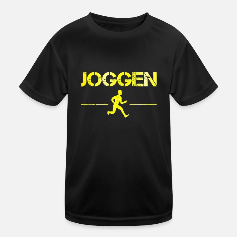 Joggen Kinder Funktions-T-Shirt