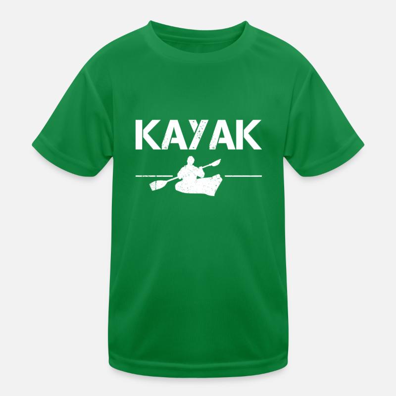 Kayak Kinder Funktions-T-Shirt