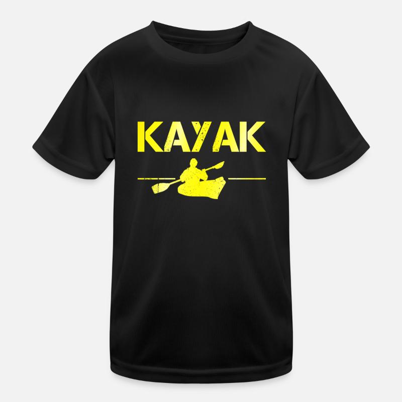 Kayak Kinder Funktions-T-Shirt