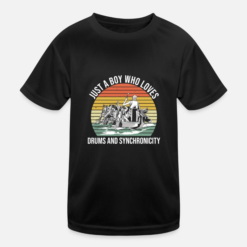 Drachenboot Und Drachenboot Paddler Kinder Funktions-T-Shirt
