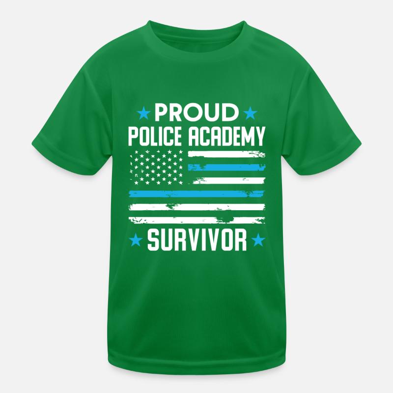 Appréciation du policier T-shirt sport Enfant
