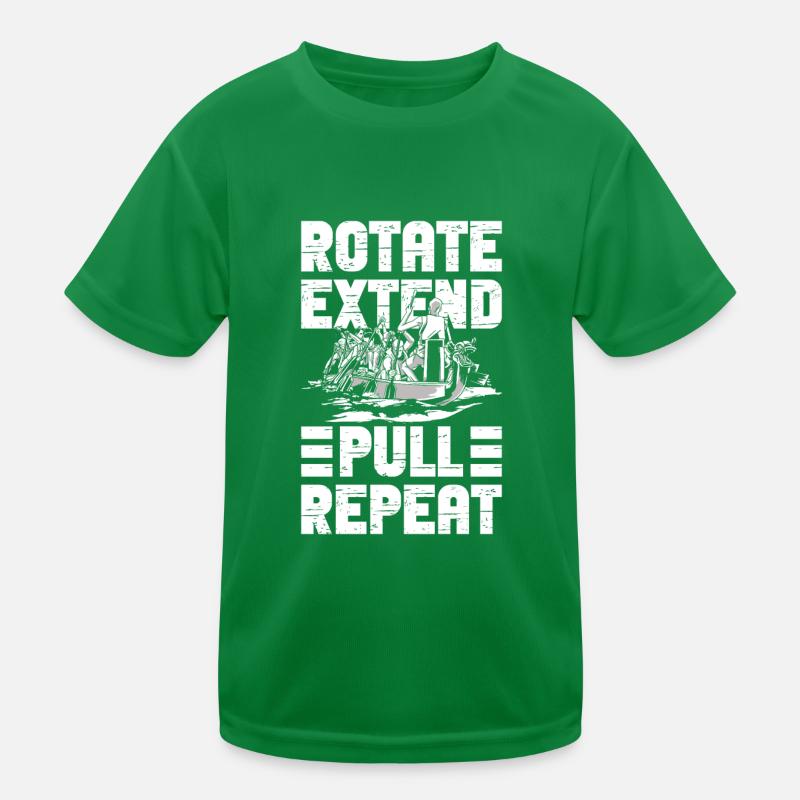 Drachenboot Kinder Funktions-T-Shirt