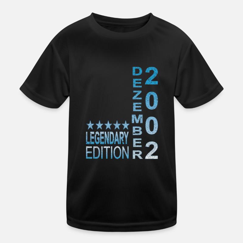 Legendary Edition Dezember 2002 Kinder Funktions-T-Shirt