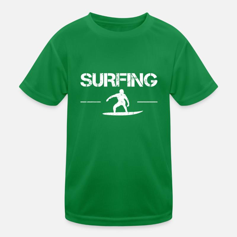 Surfen Kinder Funktions-T-Shirt