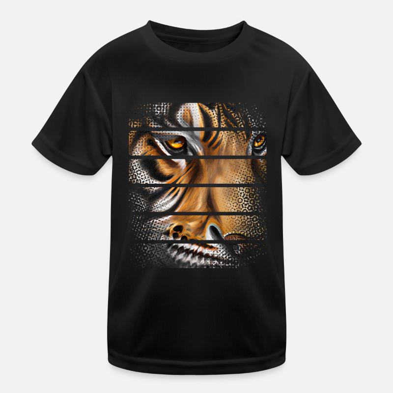 Tiger Kinder Funktions-T-Shirt