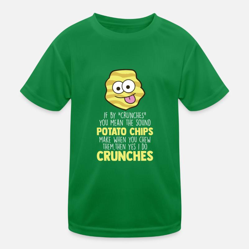 Potato Chips Kids Functional T-Shirt