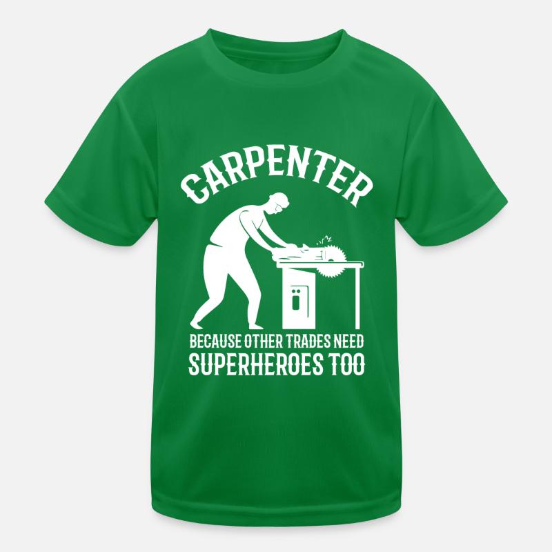Carpenter, carpenter Kids Functional T-Shirt