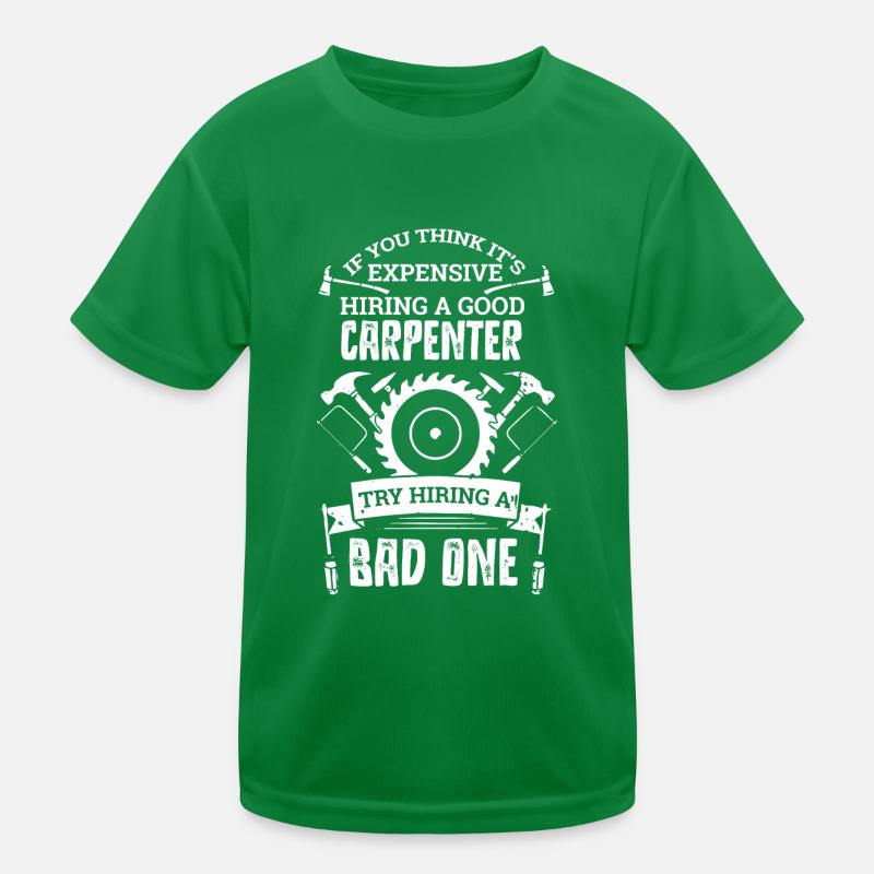 Carpenter, carpenter Kids Functional T-Shirt