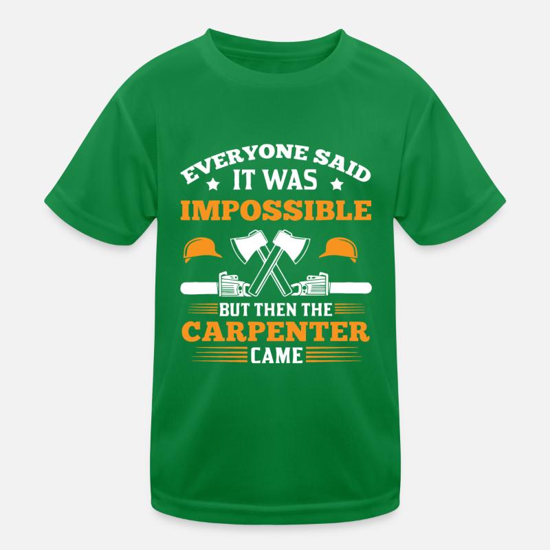 Carpenter, carpenter Kids Functional T-Shirt