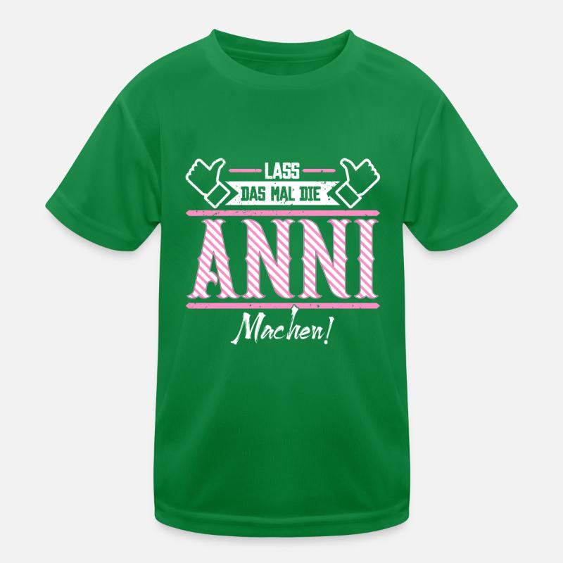 Anni Geschenkidee Geschenk Geburtstag Kinder Funktions-T-Shirt