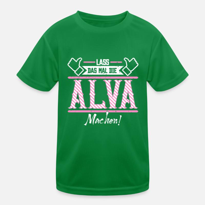 Alva Geschenkidee Geschenk Geburtstag Kinder Funktions-T-Shirt
