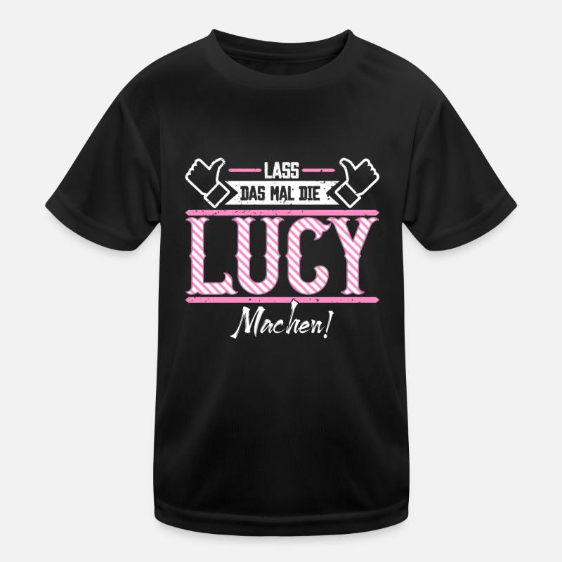 Lucy Geschenkidee Geschenk Geburtstag Kinder Funktions-T-Shirt