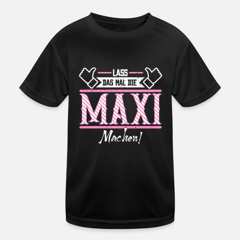 Maxi Geschenkidee Geschenk Geburtstag Kinder Funktions-T-Shirt