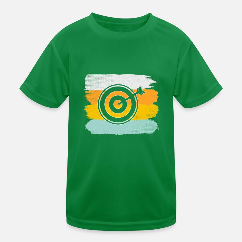 Darts Retro Kids Functional T-Shirt