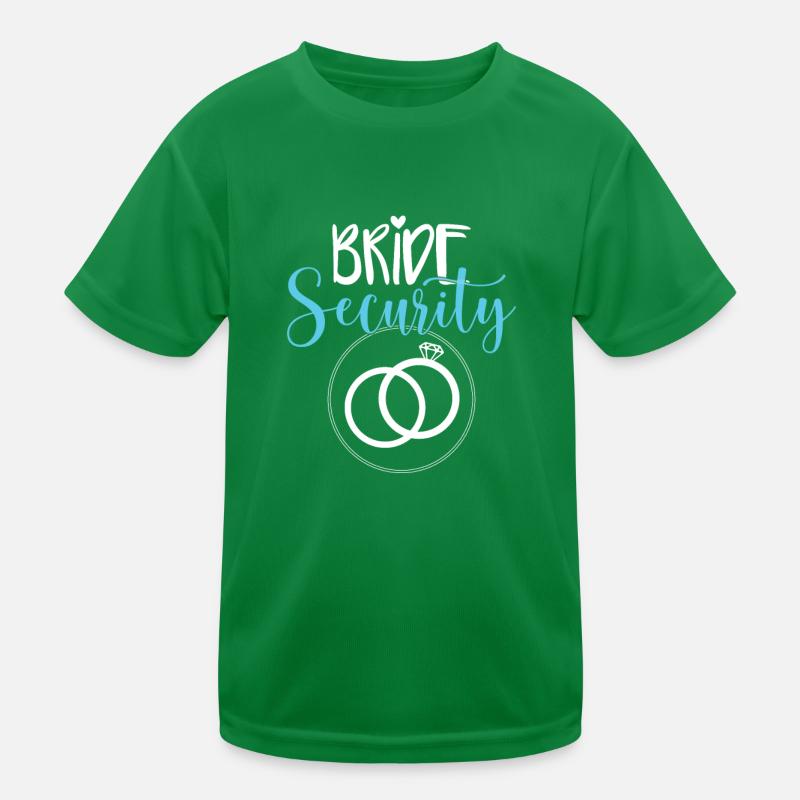 Sécurité de la mariée T-shirt sport Enfant
