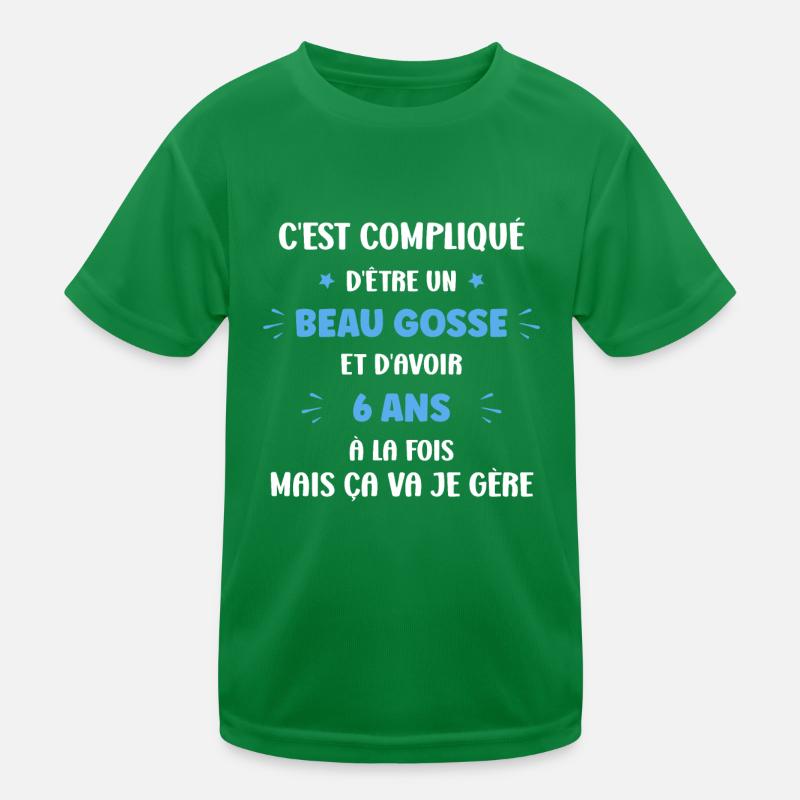 C'est compliqué beau gosse 6 ans T-shirt sport Enfant