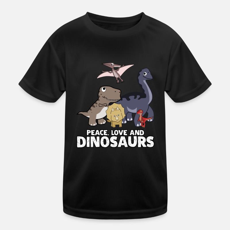 Dinos Dino Dinosaurier Kinder Funktions-T-Shirt