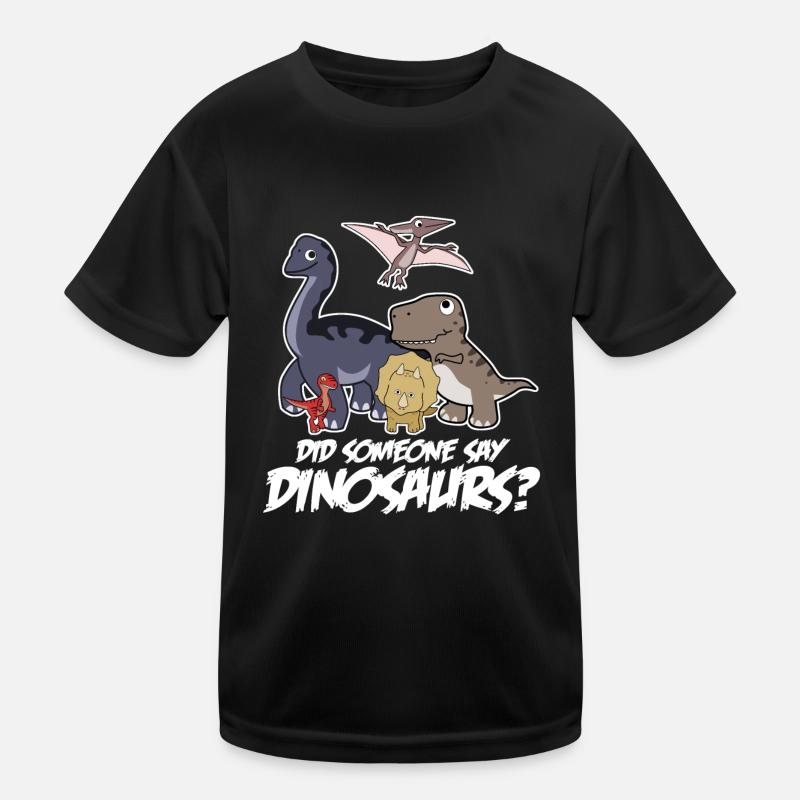 Dinosaurier Dinos Dino Kinder Funktions-T-Shirt