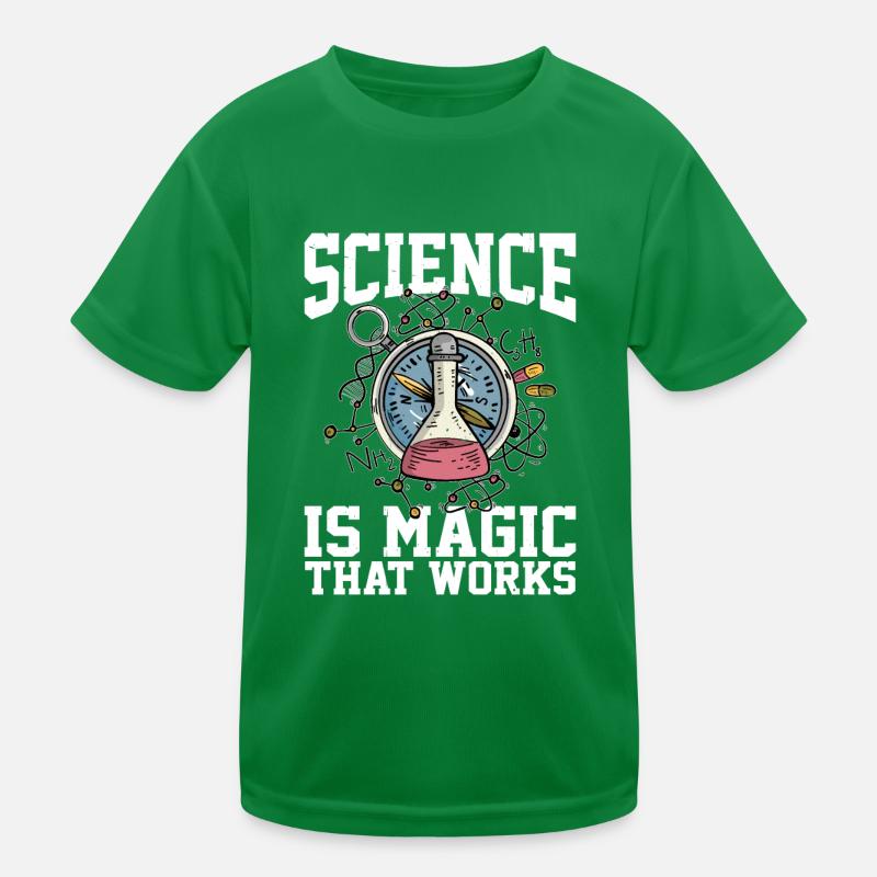 Science Is Magic That Works 4 Kids Functional T-Shirt