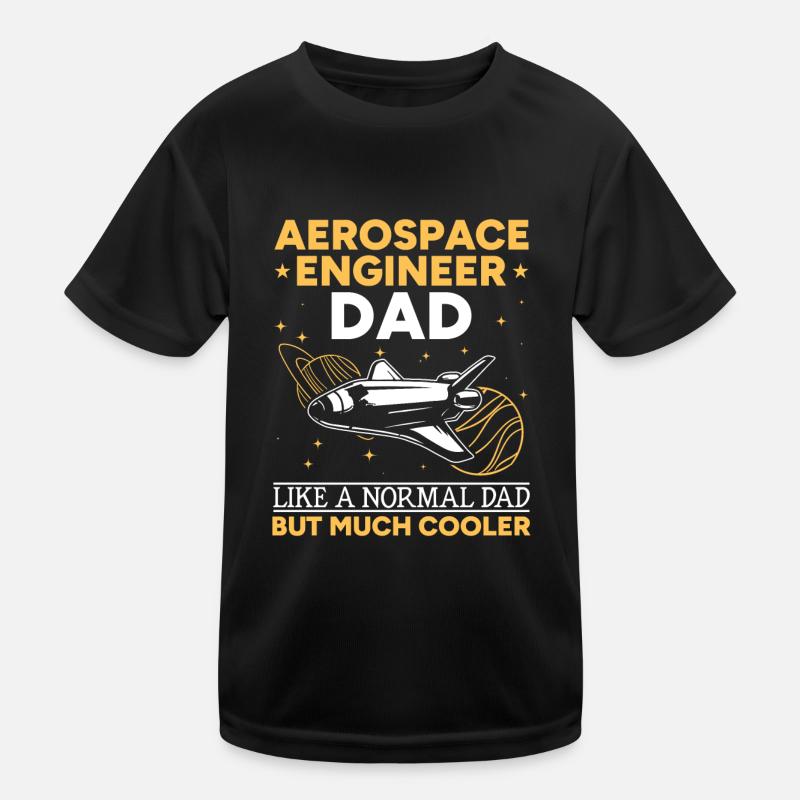 Space Travel Space Exploration Aerospace Engineer Kids Functional T-Shirt