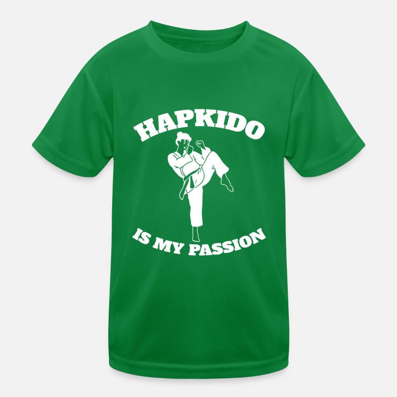Hapkido Kampfkunst Judo Kampfsport Aikido Karate Kinder Funktions-T-Shirt