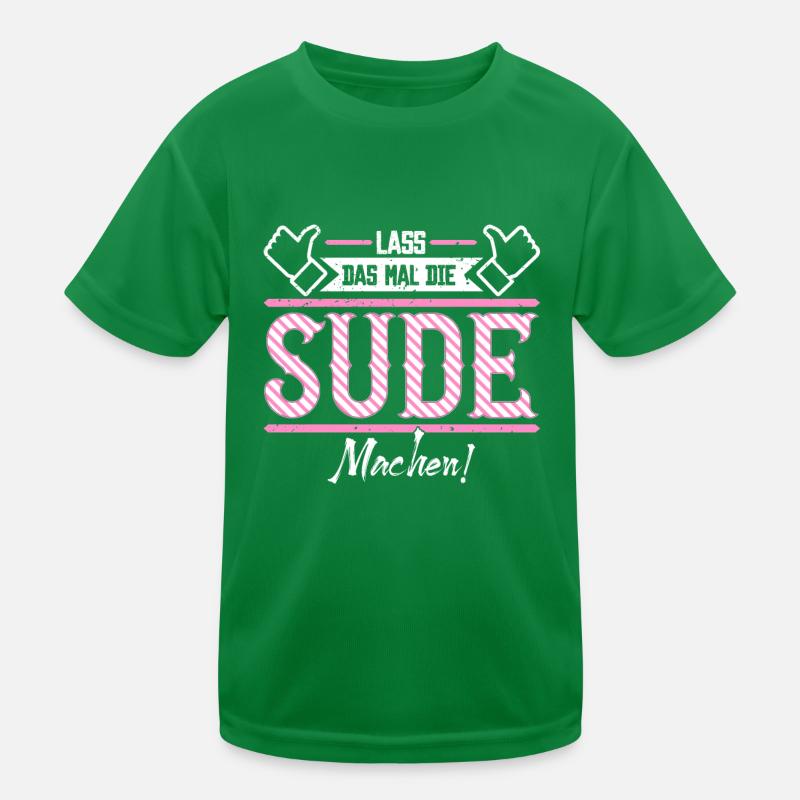 Sude Geschenkidee Geschenk Geburtstag Kinder Funktions-T-Shirt