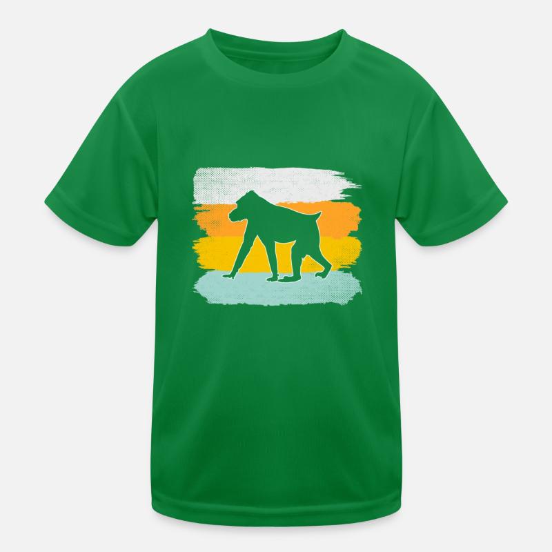 Singe Rétro T-shirt sport Enfant