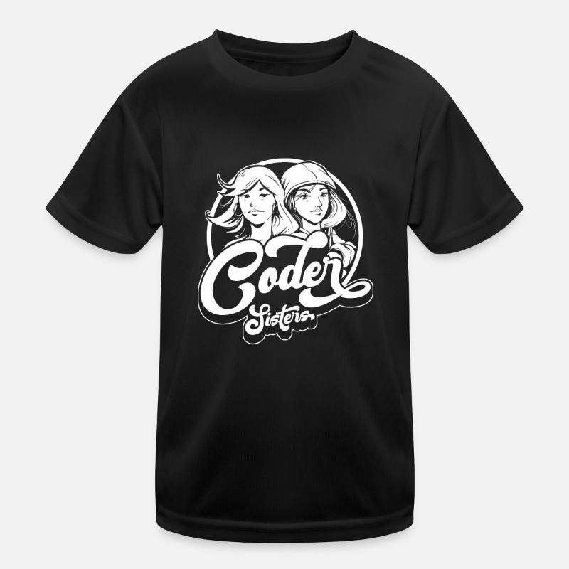 Développeur Coder Programmeur Sœur T-shirt sport Enfant