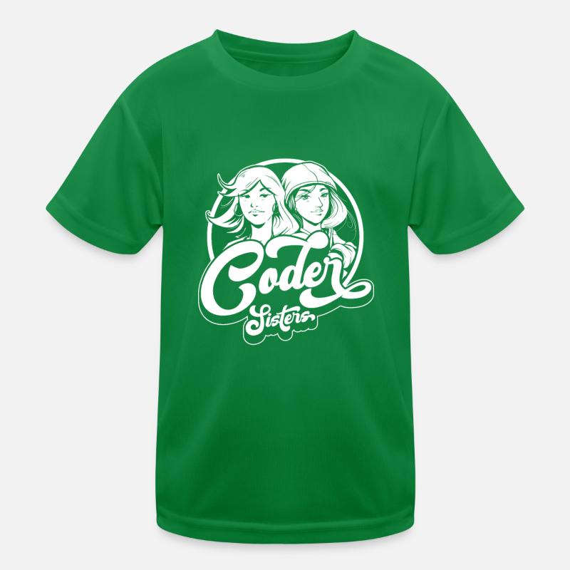 Développeur Coder Programmeur Sœur T-shirt sport Enfant