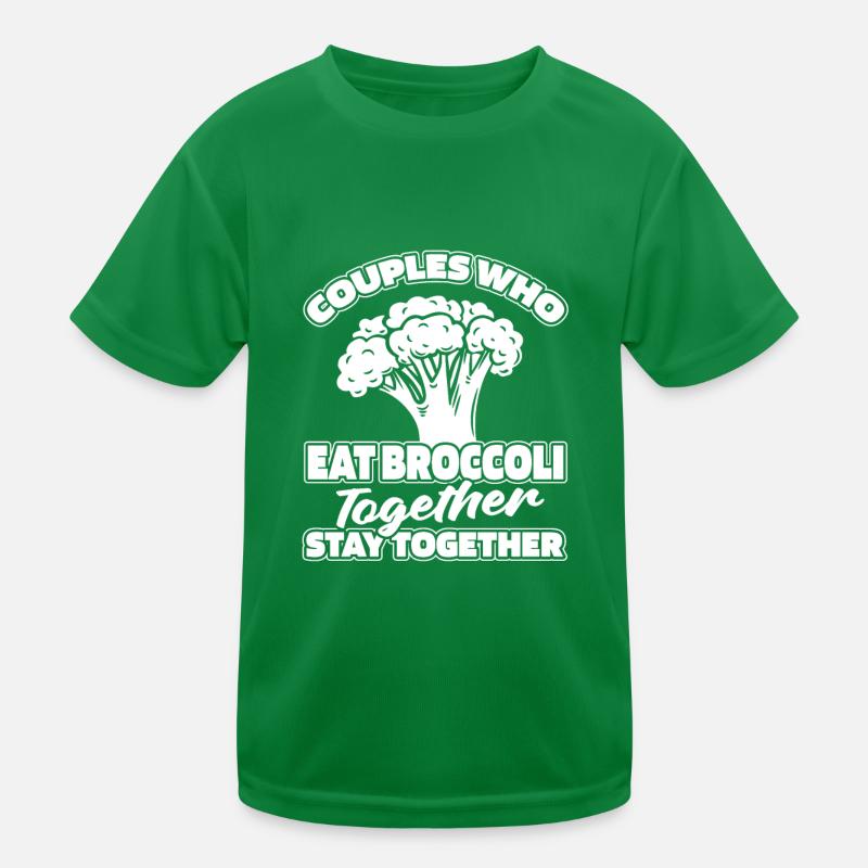 Broccoli Pair Kids Functional T-Shirt