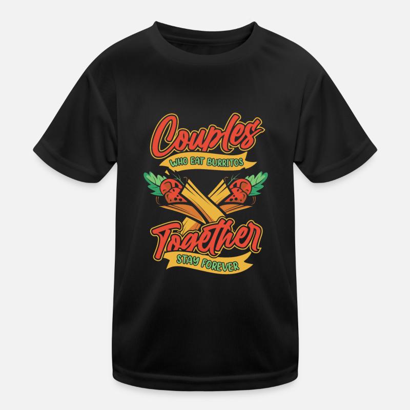 Paire de burrito T-shirt sport Enfant