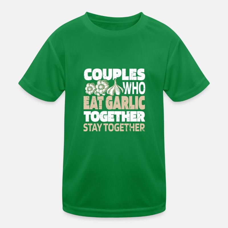 Paire Knofi Knobi à l’ail T-shirt sport Enfant