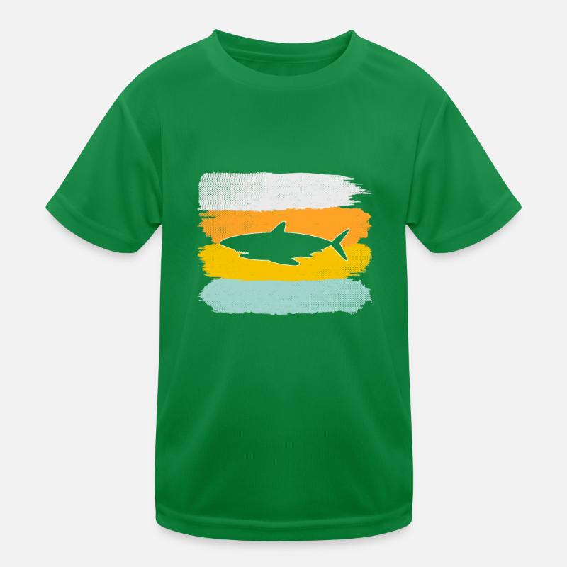 Requin Rétro T-shirt sport Enfant