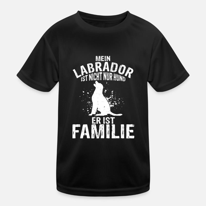 Hundezüchter Hundebesitzer Labrador vierbeiniges F Kinder Funktions-T-Shirt