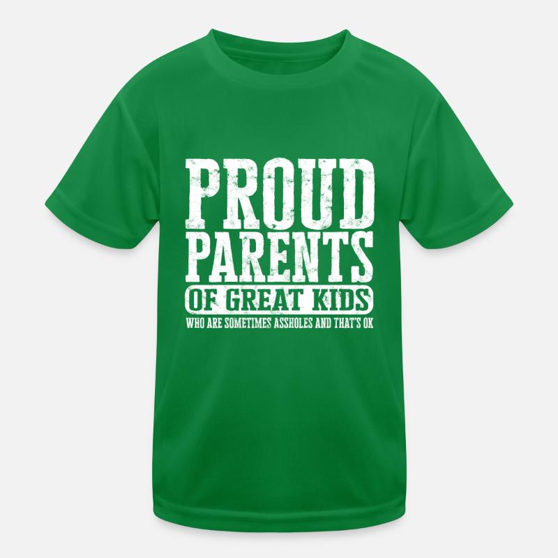 eltern geschenk mutter geschenkidee vater familie Kinder Funktions-T-Shirt