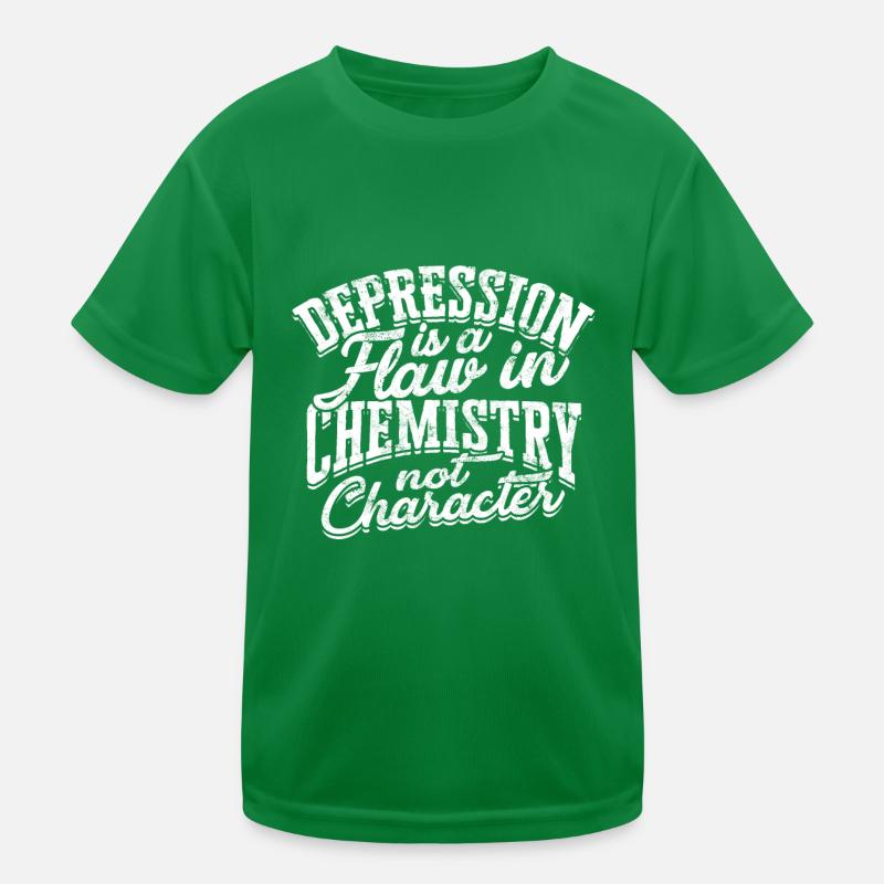 depression depressive sad gift idea unfortunate Kids Functional T-Shirt