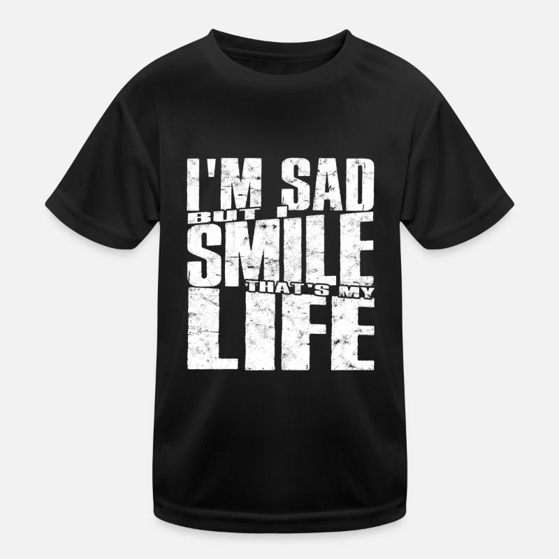 depression depressive sad gift idea unfortunate Kids Functional T-Shirt