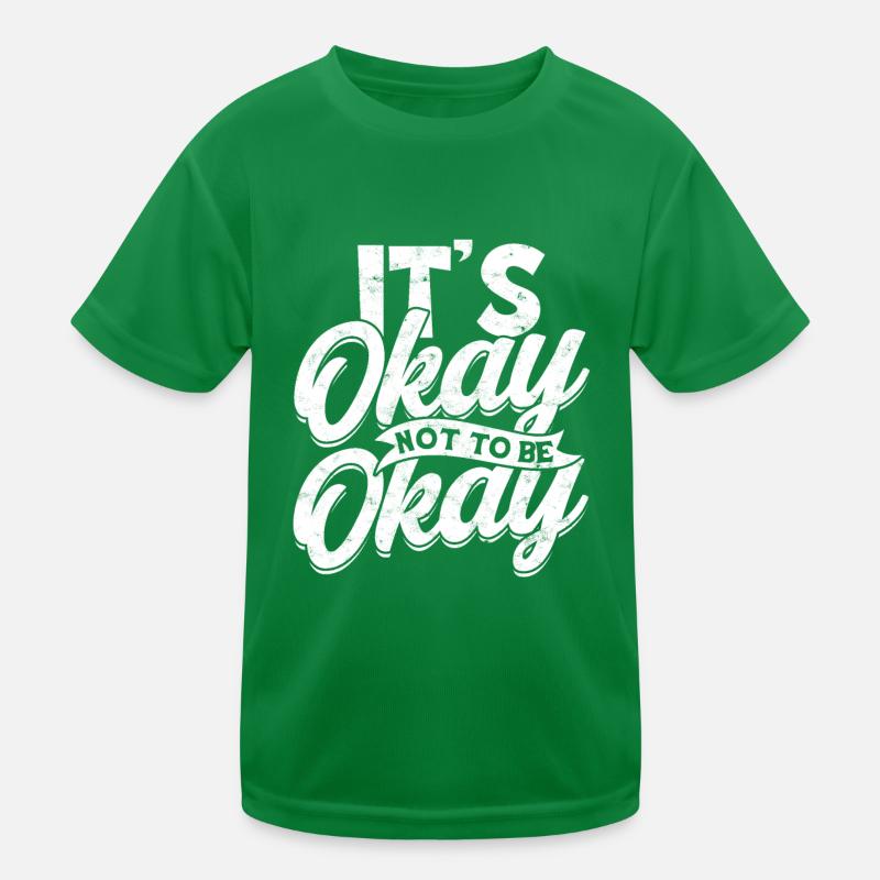 depression depressive sad gift idea unfortunate Kids Functional T-Shirt