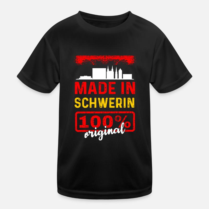 Schwerin Kinder Funktions-T-Shirt