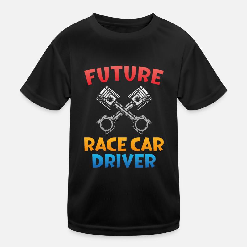 Drag Racing Race Car Future Race Kinder Funktions-T-Shirt