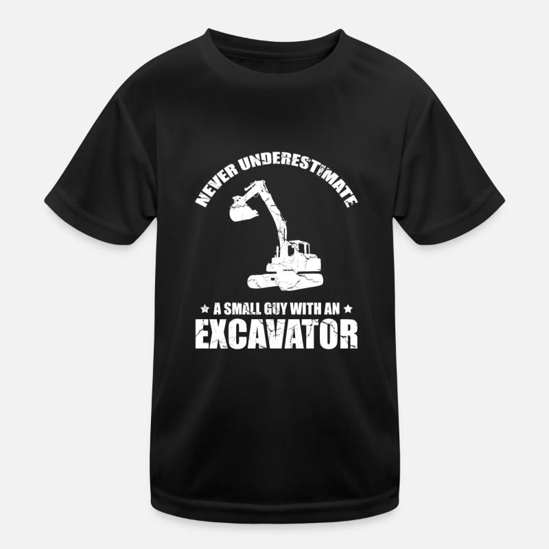 Heavy machinery operator for excavator operators Kids Functional T-Shirt