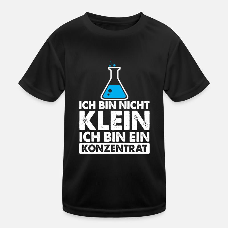 Ich bin nicht klein, ich bin ein Konzentrat Kinder Funktions-T-Shirt