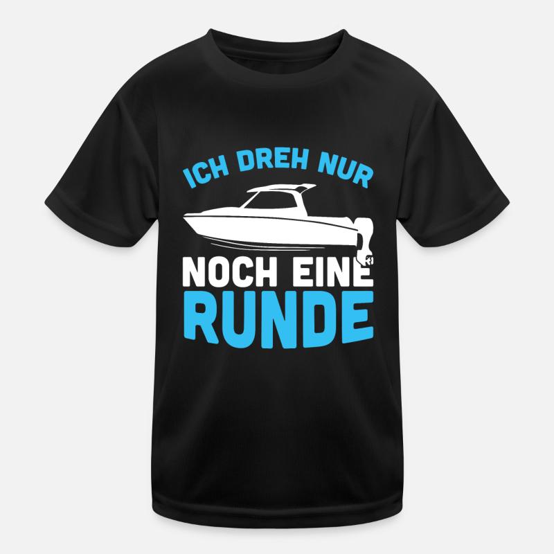 Ich dreh nur noch eine Runde Kinder Funktions-T-Shirt