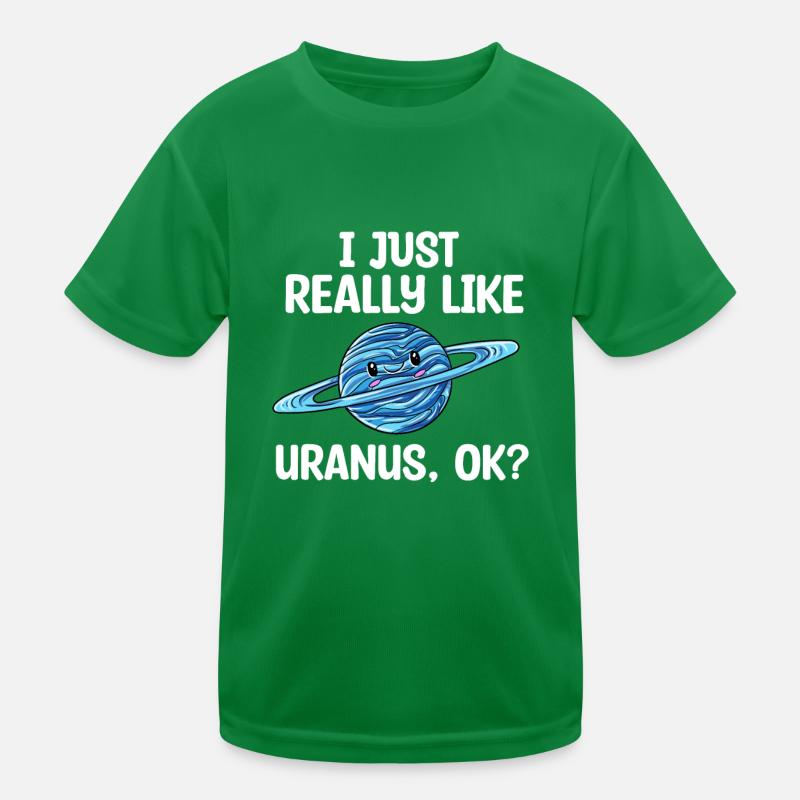 Uranus Kids Functional T-Shirt